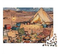 3 Pezzi Camping Under The Starlight Set Di Biancheria Da Letto Con Stampa 3D Morbida Microfibra Copripiumino Con Cerniera Desert Camp Feast Per Tutte Le Stagioni Per Bambini,Ragazzi E Ragaz 52x38cm/10