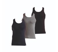 3 Pezzi Canotta Canottiera Enrico Coveri Intimo Uomo Spalla Larga In Cotone