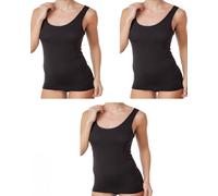 3 Pezzi Canotta Donna Spalla Larga Jadea 9205 in Interlock