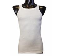 3 PEZZI CANOTTA UOMO INTIMA ART. 15 COTONE A COSTINA SPALLA STRETTA