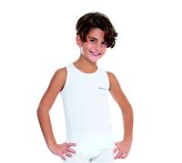 3 Pezzi Canottiera Bambino in Cotone Leggero Spalla Larga Enrico Coveri ET4002