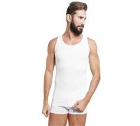 3 Pezzi Canottiera Uomo Spalla Larga Nottingham VL1500.B in Cotone Pettinato