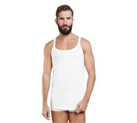 3 Pezzi Canottiera Uomo Spalla Stretta Nottingham VS714 in Cotone Pettinato