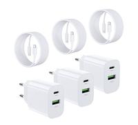 USB C Ladegerät, 20W 2Port USBC Netzteil