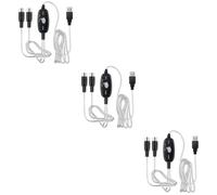 3 pezzi Cavo Adattatore Midi per Tastiera e Computer, 200x2x1cm | Metallo, Driver Integrato e Chip Ftp, Routing IN/OUT, Controllo in Tempo Reale e Apprendimento