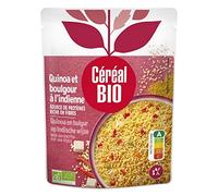 3 pezzi * * * Cerréal Bio Quinoa e Bulgur Indian Express, 220 g