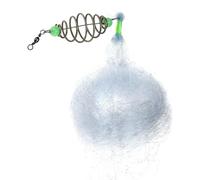 3 pezzi che lanciano la rete di a mano | Trappola per maglie da durevole leggera, facile da usare con asta, gabbia esca per la vita acquatica per la fusione d'acqua