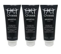 3 pezzi CHISSÀ MAURITIUS Gel Bagno Doccia Profumato e Shampoo Shower Gel 400ml