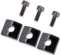 3 Pezzi chitarra elettrica di bloccaggio dado di bloccaggio e viti per il ponticello del Tremolo - nero, come descrittoDisponibili e professionali.