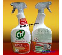 2x Cif Sgrassatore Trigger 900 Ml. Green Aceto E Bic Made In Francia