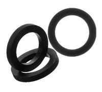3 Pezzi Cinghia di Trasmissione per Registratore Cassette 18mm | Ricambio Nero, Resistente All’usura e Facile da Sostituire, per Macchina di Registrazione e Raccolta