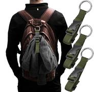 3 Pezzi Cinghie per Bagagli, Aggiungi Bagaglio, Clip per Giacca, Liberare le mani da Qualsiasi Cosa, Cinghie per Bagagli Portatili Regolabili, Facile da Trasportare - Bagagli Extra