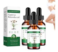 3 pezzi Ciperus Rotundus Oil,100% Pure Cyperus Oil, Olio Naturale Cyperus Rotundus per la depilazione, riduzione della crescita dei capelli del corpo (3)