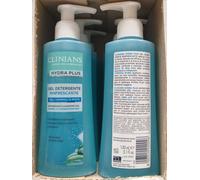 3 pezzi Clinians HYDRA PLUS Gel Detergente Rinfrescante Viso con Aloe Vera 150ml
