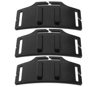 3 Pezzi Clip per Casco di Sicurezza per Torcia Frontale | Fissaggio Rapido e Stabile, Struttura Robusta Cuscinetto in Silicone, per Casco e Lampada in Ambiente di Lavoro