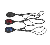 3 pezzi Collana per massaggiagengive in silicone Giocattoli per la dentizione per neonati Gengive sensoriali Collana per massaggiagengive Refrigerante Resistente al calore per masticare Uso quotidiano