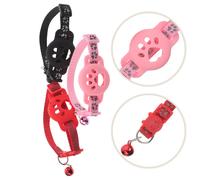 3 pezzi Collare con campanello per localizzatore di gattini - Collare di
