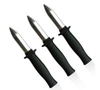 3 Pezzi Coltello Pugnale a Scomparsa, Pugnale in plastica, Coltello Finto Divertente Bambini Adulti Scherzo Parodia Falso Coltello Trucco Puntelli, Pesce d'aprile,scherzi di Halloween