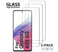 3 pezzi Compatibile con Samsung A05 A05s A06 A16 A12 A13 4G A14 A15 A22 5G A23 5G A25 A32 4G A32 5G A33 5G A34 A35 A36 A50 A51 A52 A53 5G A54 A54 5G A55 5G Pellicola protettiva in vetro temperato, res