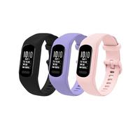 3 pezzi compatibili con Garmin Vivosmart 5 bande per donne e uomini, in silicone regolabile, ricambio per orologio Garmin Smart 5/Vivosmart 5 SmartWatch