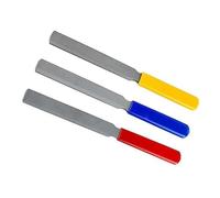 3 Pezzi Conici Per Chitarra Dado File Set Di File Per Dadi Slot File Per Dadi Per Basso Strumento Per Filo Metallico Metallo + Plastica strumenti di riparazione per chitarra