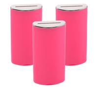 3 Pezzi Contenitore per Smaltimento Lame, Plastica, Tascabile, Leggero | Lame Snap-off e Coltelli Utility, Mantiene i Frammenti Contenuti, Superficie Liscia, per Banco Ordinato