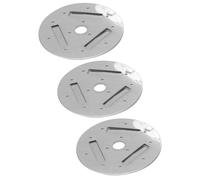 3 Pezzi Coperchio Fischio in Acciaio Inox, Ricambio Argento | Suono Attivato dal Calore, Resistente a Ruggine e Corrosione, Installazione Fai da Te, per Cucina
