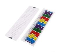 3 pezzi, copertura per cuffie per chitarra, righello scorrevole, scala pentatonica, combinazione di accordi