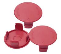 3 Pezzi Copri Bobina per Decespugliatore Compatibile con Bosch ART 24 27 30 ART 30-36LI AdvancedGrassCut36, F016L72438 Copertura Bobina Ricambio (Rosso)