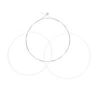 3 Pezzi Corde per Balalaika in Nylon Bianco, per Chitarra Classica | Tensione Moderata, Sostituzione Facile, Suono Pulito, per Studenti e Musicisti in Lezioni o Riunioni
