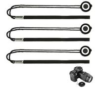 3 Pezzi Cordino Copriobiettivo,Cordino per Fotocamer,Lens Cap Keeper,Cerioll Supporto per Tappi di Lenti della Fotocamera Compatibile per Canon/Nikon/Sony/Panasonic/Fujifilm Fotocamere Reflex digitali