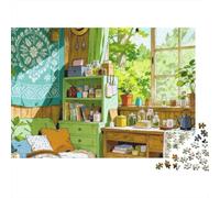 3 Pezzi Cozy Room Set Di Biancheria Da Letto Con Stampa 3D in Microfibra Con Chiusura A Strappo Green Study Nook Per Tutte Le Stagioni Per Bambini,Ragazzi E Ragaz 52x38cm/1000pcs