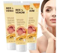 3 Pezzi Crema Al Veleno D'Api,2024 Nuova Crema Riparatrice Al Veleno D'Api,Crema Idratante Al Veleno D'Api,Crema Idratante per Idratanti per Uomini E Donne,Crema Al Veleno D'Api per Tutta La Pelle