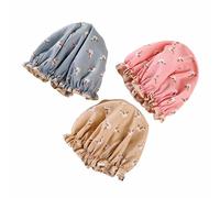 3 pezzi Cuffia da bagno design unicorno Cuffia da doccia per adulti