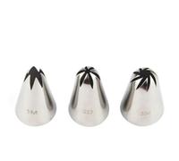 3 pezzi Cupcake # 1m # 2d # 336 Punte per torta Decorazione crema Decorazione Icing Piping Pasticceria Ugelli Cupcake Decorazione strumento Bakeware