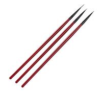 3 pezzi cura delle unghie linea pennello linea sottile striscia pennello UV gel testa fai da te acrilico pennello manicure strumento