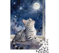 3 Pezzi Cute Pet Set Di Biancheria Da Letto Stampa 3d Morbida Microfibra Con Chiusura A Strappo Kitten Under Stars Per Tutte Le Stagioni Per Bambini,Ragazzi E Ragaz 70x50cm/1000pcs