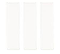 3 Pezzi Cuvetta di Vetro per Spettrofotometria 5mm, Set | Vetro Ottico Trasparente, Compatibile Molti Fotometri, per Laboratorio e Chimica, per Studenti e Ricercatori