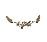 3 pezzi da donna retrò vintage cardigan clip maglione scialle camicetta colletto maglione sciarpa chiusura spilla spilla accessori gioielli(B-4)