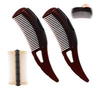 3 Pezzi Dandruff comb,Pettine antiforfora, pettine per cuoio capelluto a denti cavi, pettine anti-forfora per massaggio energetico per rilassarsi, efficace rimozione di forfora e sporco