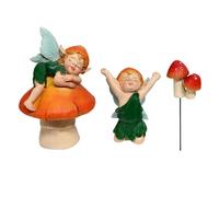 3 pezzi decorazioni per giardini fati fate forniture da giardino selvatico per le mini fate fatte a mano in miniatura per la decorazione di vaso da fiore da giardino da esterno
