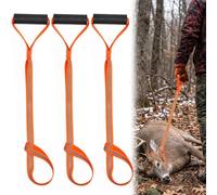 3 pezzi Deer Drag - Corda da traino per la montagna, antiscivolo, portatile | Robusto e antiscivolo, aiuto in montagna, accessorio per la caccia all'aperto, spostamento rapido