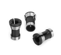 3 pezzi di alta precisione trimmer pinze adattatore router bit pinze di serraggio mandrino mandrino adattatore per incisione taglio macchina