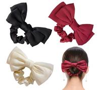 3 Pezzi Di Anelli Di Peli, Anelli Di Capelli Semplici E Versatili, Anelli Di Capelli Elastici, Anelli Di Capelli Di Raso E Accessori Per Acconciature Da Donna.