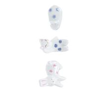 3 pezzi di bacchette in ceramica Posto Cat e Bunny Shape Platware Holder Holder