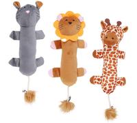 3 pezzi di bambola giocattolo da allenamento molare resistente al morso gatto