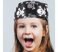 3 pezzi di bandana di Halloween cappello pirata copricapo teschio per
