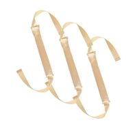 3 pezzi di bigodini for capelli senza calore, bigodini for capelli senza calore, bigodini flessibili morbidi for dormire durante la notte(Gold 1PC)