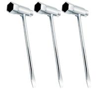 3 Pezzi di Chiave per Motosega, Chiave Combinata, Chiave a T, Chiave per Candele, Strumento di Regolazione con Chiave a Bussola Combinata per Seghe per Candele di Accensione(13 mm x 19 mm)