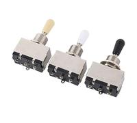 3 pezzi di chitarra elettrica interruttore a levetta a levetta a 3 vocali Shifter Shifter Premium Metal Construction per la sostituzione della chitarra elettrica e i musicisti di